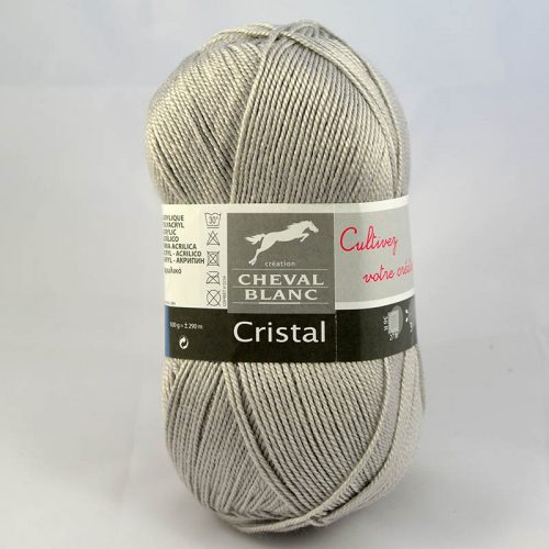 Cristal 71 perlová sivá