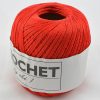 Crochet-4 červená