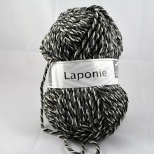 Laponie 833 Smotana/sivá/čierna