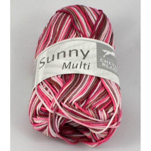 Sunny multi 456 biela/ružová/lesné ovocie