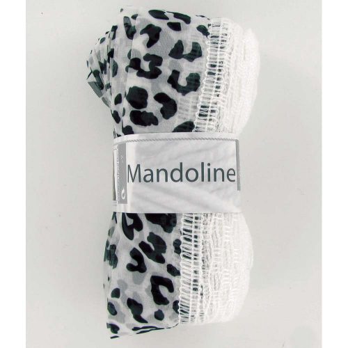 Mandoline 312 Biela, vzor leopard