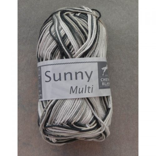 Sunny multi 405 antracit/svetlá sivá/prírodná biela