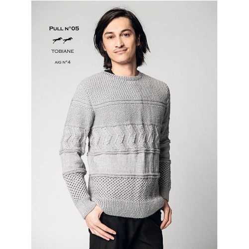 CHB 35/05 Pánský pulovr – návod + příze